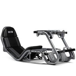 Next Level Racing F-GT Pro Formula and GT Racing Simulator Cockpit Gris Carbono