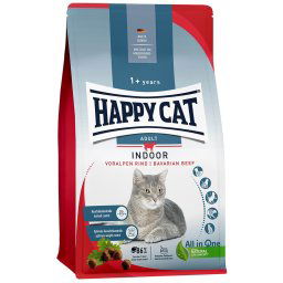 Happy Cat Indoor con vacuno de los Alpes - 1,3 kg