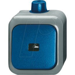 BUSCH-JAEGER BJ 2621 WDI - Interruptor basculante de 1 polo, contacto de cierre (corriente