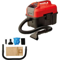 EINHELL 2347160 - Aspiradora en seco húmedo inalámbrica TE-VC 18/10,