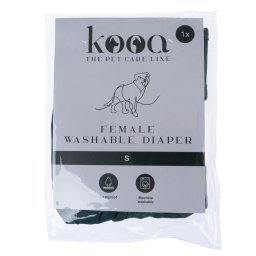 Pañal lavable kooa para perros hembra - Talla S