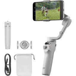 DJI Osmo Mobile 6 Estabilizador Inteligente para Smartphones Platino