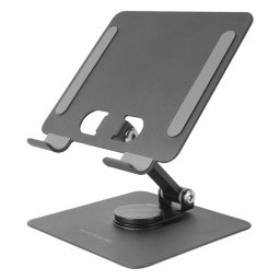 Mars Gaming MA-RST Soporte Plegable Antideslizante 2 en 1 Negro para Tablets y Convertibles hasta 13