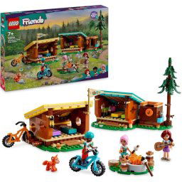 Bloques Lego Friends Adventure Camp Cabañas Acogedoras
