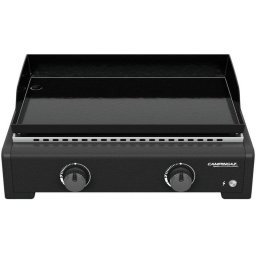 Campingaz Othello 2 Plancha de Gas 2 Quemadores Llama Azul 6kW Negra