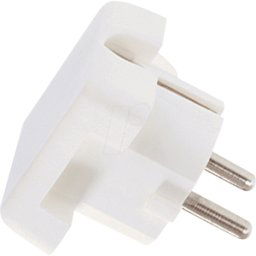 BACHMANN BACH 911.270 - Tapón de contacto protector tipo F - CEE 7/4, blanco