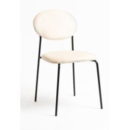 RegalosMiguel Silla Mida Black Terciopelo