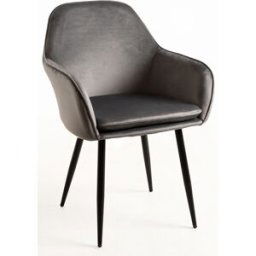 RegalosMiguel Silla Chic Black - Gris oscuro