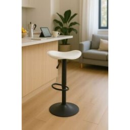 RegalosMiguel Taburete Rox Black - Blanco