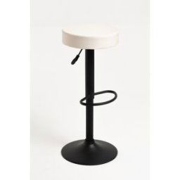 RegalosMiguel Pack 4 Taburetes Kros Black - Blanco