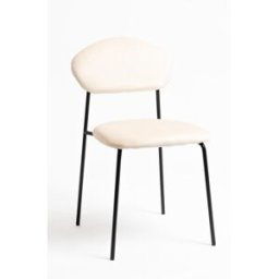 RegalosMiguel Silla Rinos Black Terciopelo - Beige