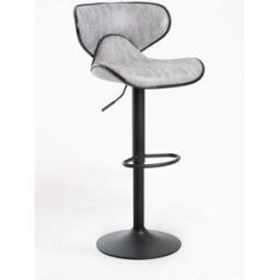 RegalosMiguel Pack 4 Taburetes Lester Black - Gris