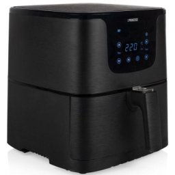 Princess 183014 Freidora Aire 1700W Capacidad 5.2L Pantalla Digital Negra