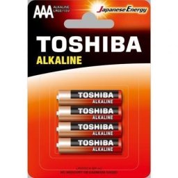 Toshiba LR03 594922 Pack 4 Pilas AAA Alcalinas 1.5V