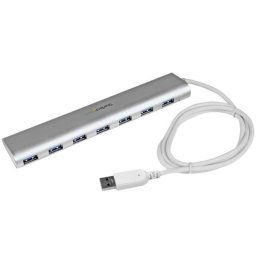 StarTech Concentrador Hub USB 3.0 7 Puertos con Cable