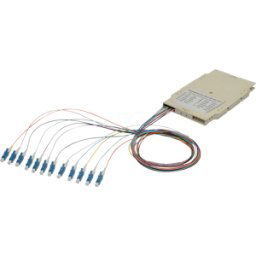 DIGITUS DIGI 9693302APC - Caja de empalme de 12 fibras, premontada, LC (APC), OS2