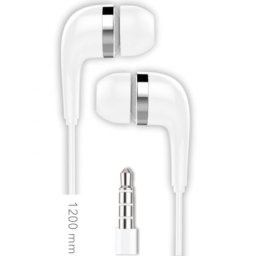 Tech One TEC2905 Auriculares Intrauditivos Micrófono Jack 3.5 Blancos