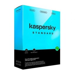 Kaspersky Standard Antivirus 5 Dispositivos 1 Año Soporte Físico