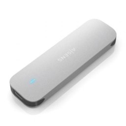 AISENS ASM2-025SL Caja Externa SSD M.2 NVMe USB 3.2 Gen2 Sin Tornillos Plata
