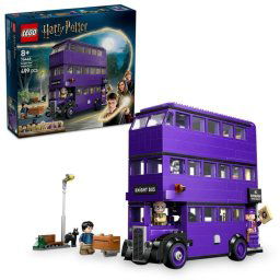 Lego Harry Potter Aventura en el Autobús Noctámbulo, Vehículo de Juguete Mágico, 8+ Años