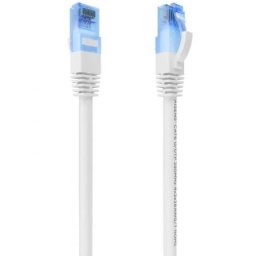 Cable de red AISENS A135-0828 Cat.6 AWG26 CCA 20m Blanco UTP RJ45