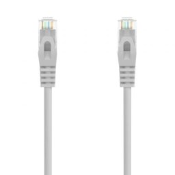 Cable de red AISENS A145-0553 RJ45 Cat.6A 30cm AWG24 LSZH Gris 100% cobre