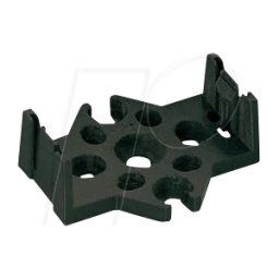 WAGO 770-625 - WINSTA® MIDI, placa de montaje, 5 polos, para placas de distribu