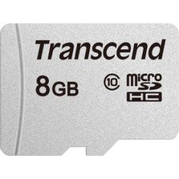 TS8GUSD300S - Tarjeta de memoria microSDHC 8 GB, Transcend 300S, clase 10