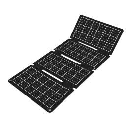 PANEL SOLAR PLEGABLE 1xUSB-C Y 1xUSB-A 5V 15W