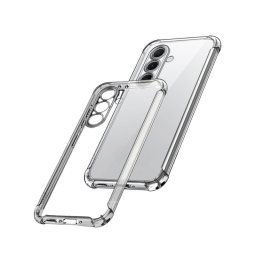 Ksix Funda Flexible Para Samsung Galaxy A56, Antihuellas, Resistente, Compatible Con Carga Inalámbrica, Transparente