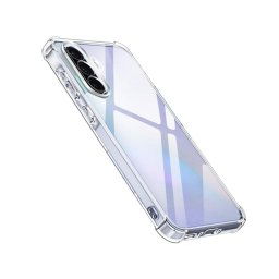 Ksix Funda Flexible para Samsung Galaxy A36, Antihuellas, Resistente, Compatible con Carga Inalámbrica, Transparente