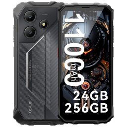 OSCAL Marine 2 Smartphone Robusto 6.56" 8GB/256GB Dual SIM NFC 11000mAh 18W Android 15 Negro