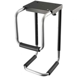 Soporte Bajo Mesa AISENS MPC08-337 Plata-Negro Ajustable 30kg para CPU/PC