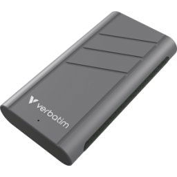 VERBATIM 32022 - VERBATIM Turbo Metal SSD USB-C 40 Gb/s 2 TB