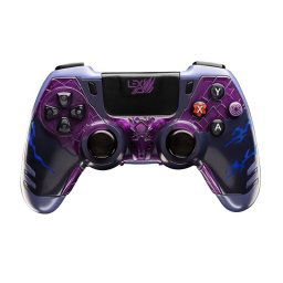 Gamepad Lexip RF Inalámbrico Multiplataforma 2 Joysticks Vibración Multicolor