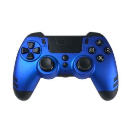 Gamepad Steelplay Wireless Azul RF PC/PS4/PS3 con Botón Turbo y Batería