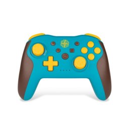 Mando Steelplay Wireless Nintendo Switch Bluetooth 600mAh Marrón/Turquesa/Amarillo