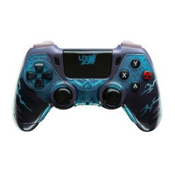 Gamepad Lexip Inalámbrico Multiplataforma 2 Joysticks Programables Vibración RF USB