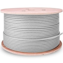 Bobina Cable Red AISENS A135-0750 Cat.6 AWG23 UTP 305m Gris CCA Alto Rendimiento