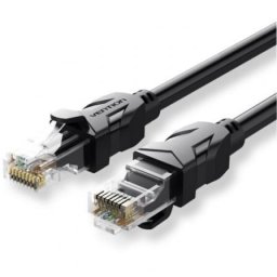 Cable de Red Vention IBEBT Cat.6 30m 1000Mbps UTP 26AWG Negro