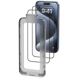 Protector de pantalla Vention KUPTCA-10 para iPhone 16 cristal templado 0,3 mm 9H pack 2