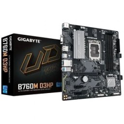 Placa Base Gigabyte B760M D3HP Intel B760 LGA1700 Micro ATX Dual M.2 DDR5 RAID