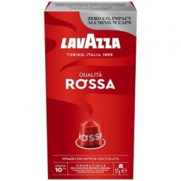Cápsula Lavazza Qualità Rossa para Nespresso 10 uds Arábica Robusta Tueste Medio Chocolate