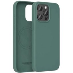 Funda Silicona Vention KUEG0-30 MagSafe Compatible iPhone 14 Pro Verde