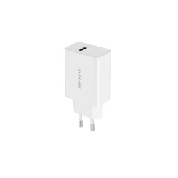 Cargador USB Nanocable 5V/2.1A 1xUSB-A Blanco Compacto Universal