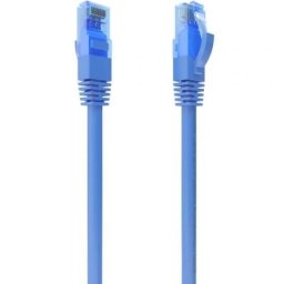 Cable de red AISENS RJ45 Cat.6 UTP AWG26 CCA Azul 1.5m alta velocidad