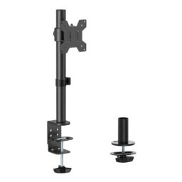 Soporte de Mesa AISENS DT32TSR-275 Giratorio Inclinable Hasta 10kg 17-32" Acero Negro