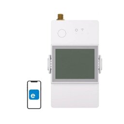 Medidor de Energía Sonoff POW CT WiFi 100A ESP32 Antena Externa SMA Riel DIN
