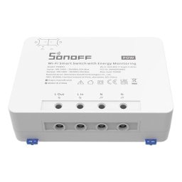 Interruptor inteligente Sonoff POWR3 Control 25A Wi-Fi Medición de Energía Protección