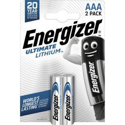 Energizer Ultimate Lithium Pilas AAA L92 2 Unidades